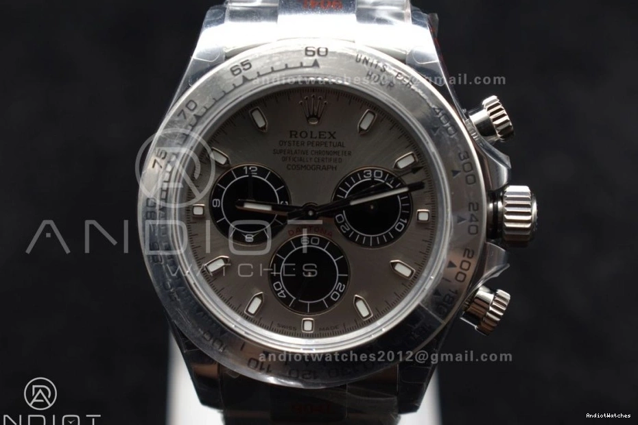 SS QF Daytona SA on Grey 756 Dial Edition Bracelet 116509 1:1 GoAnywhere Best 0914